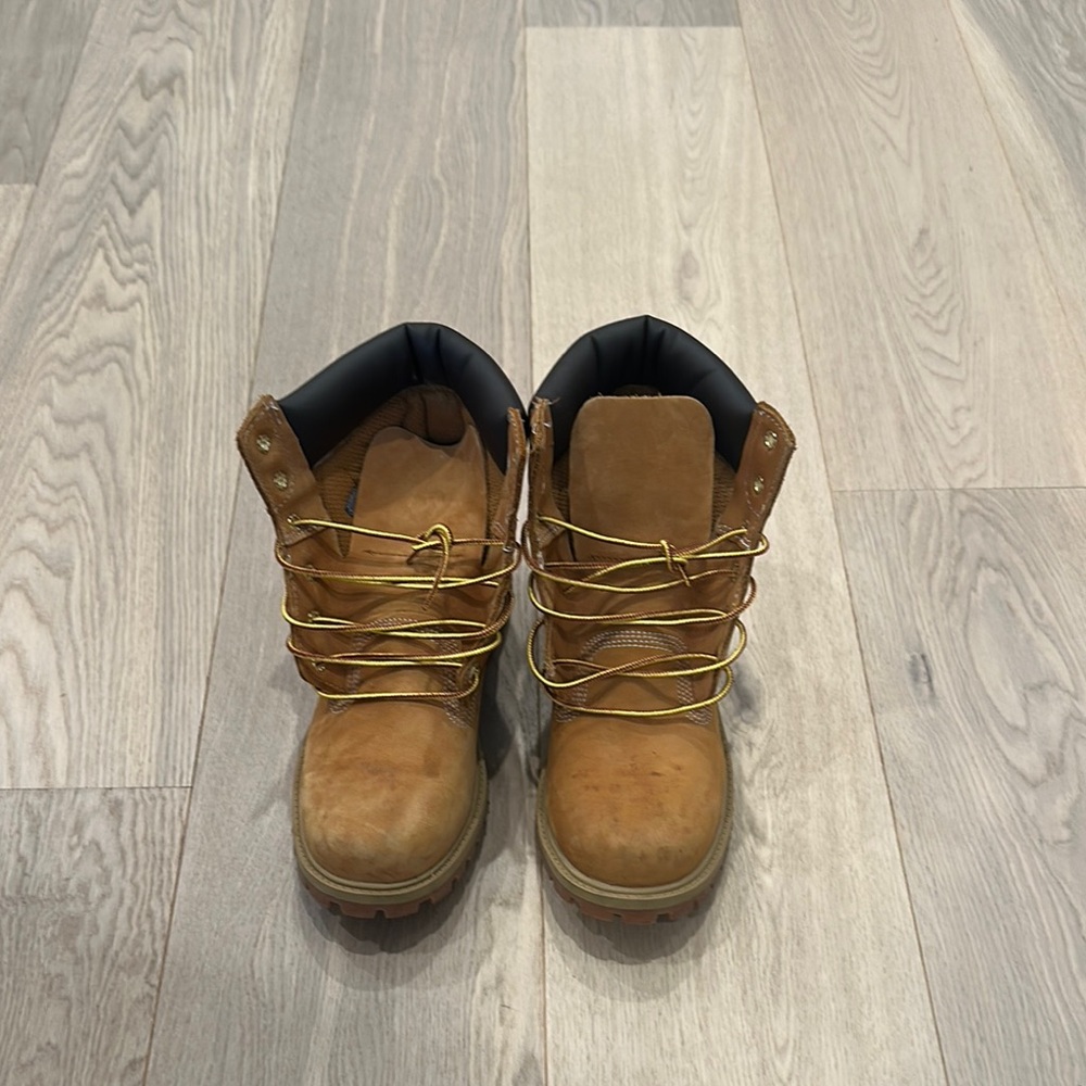 Timberland Men's Tan Leather Boots- Lightly Used
